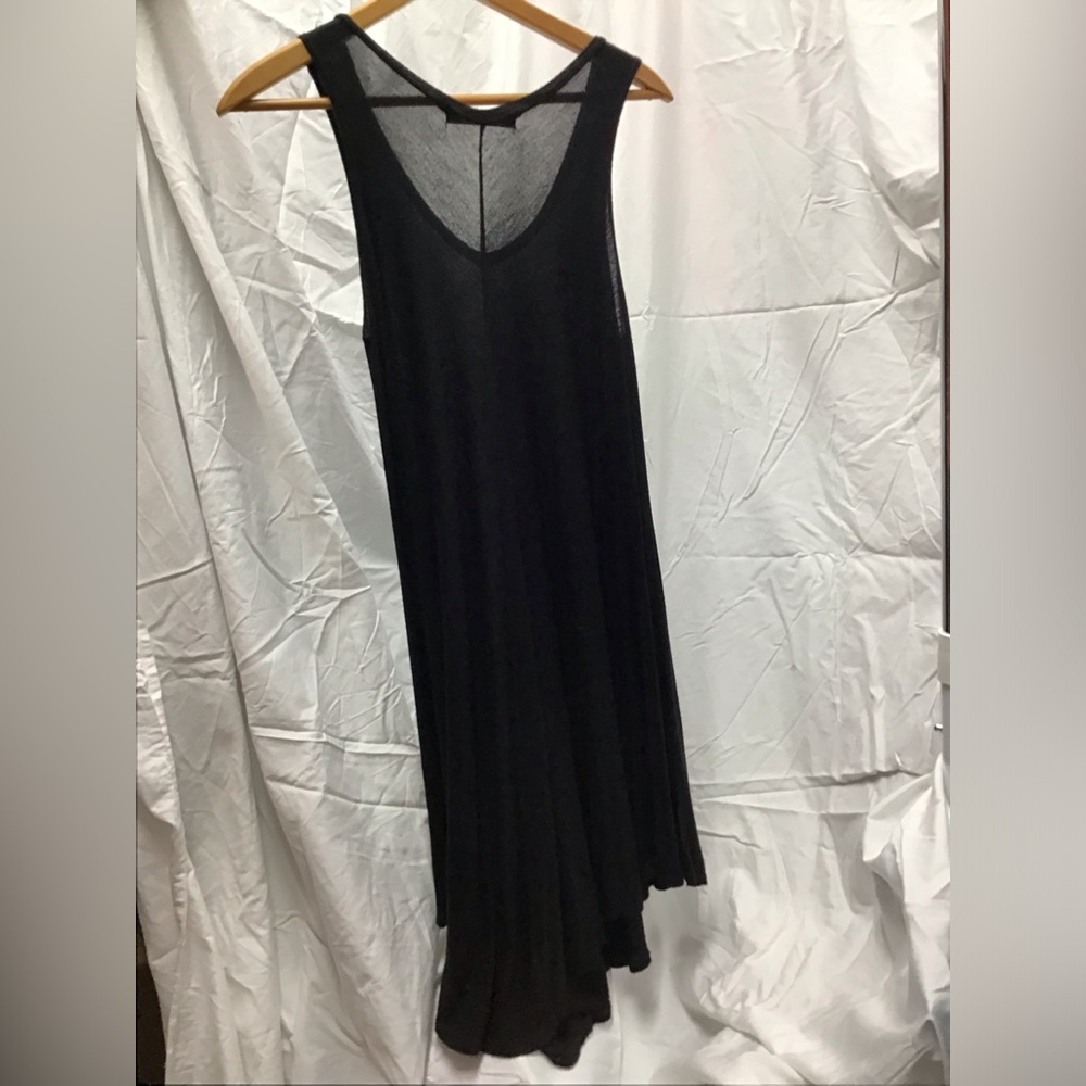Michael Farrell Sleeveless Black Dress